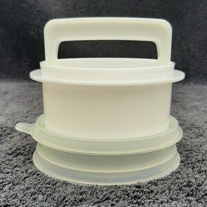 Tupperware Hamburger Patty Press 4”